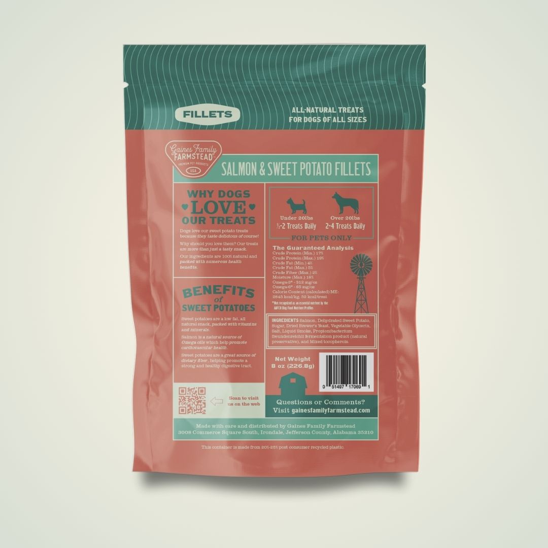 Gaines Salm & Swt Pot Fillet 8oz - Image 2