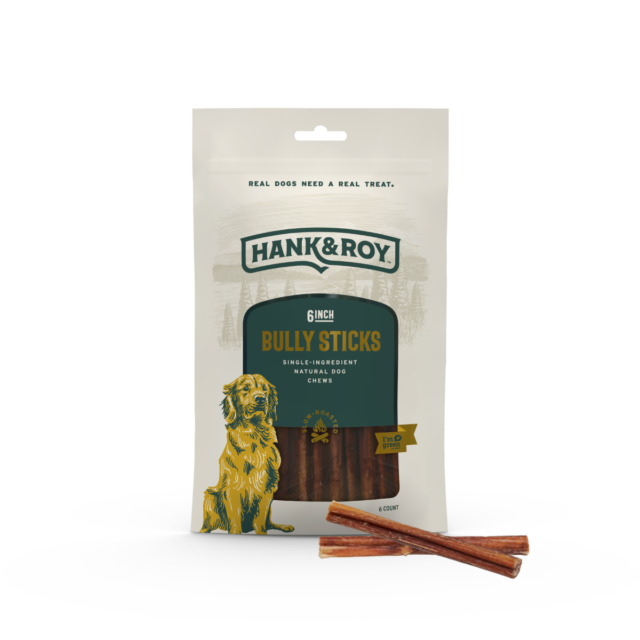 Hank & Roy Bully Sticks 6" 6pk