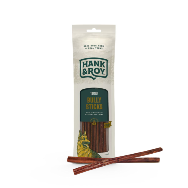 Hank & Roy Bully Sticks 12" 4pk