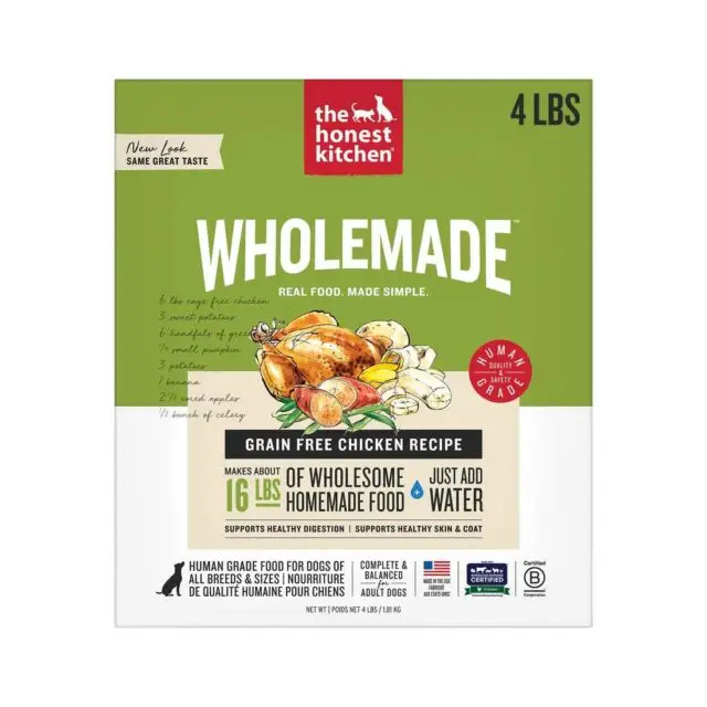 The Honest Kitchen Wholemade Dehydrated Grain-Free Chicken Recipe