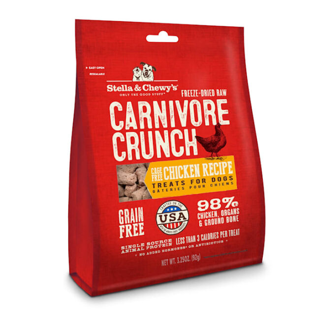 S&C Carnivore Crunch Chx 3.25oz