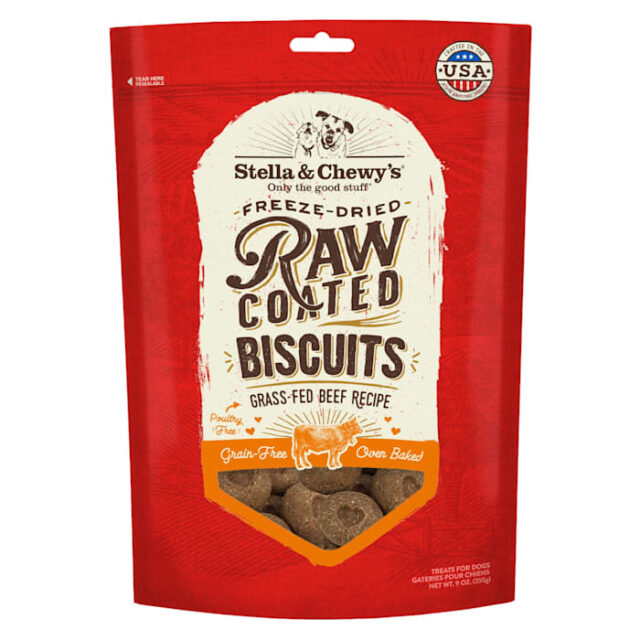 S&C Raw-Coated Beef Biscuits 9oz