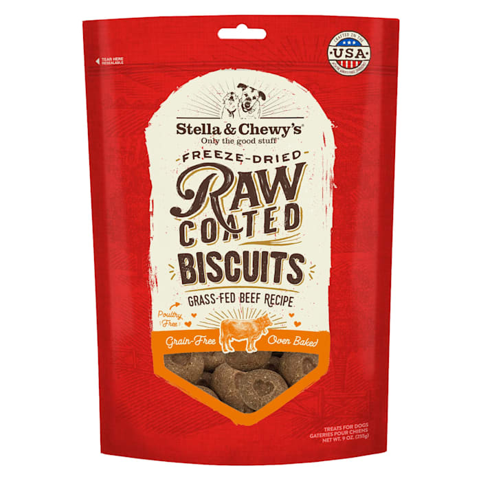 S&C Raw-Coated Beef Biscuits 9oz