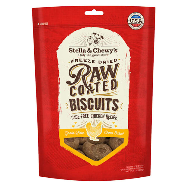 S&C Raw-Coated Biscuits Chx 9oz