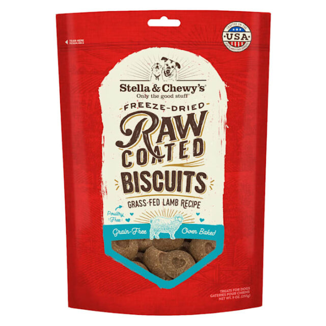 S&C Raw-Coated Lamb Biscuits 9oz