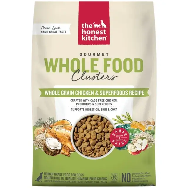 The Honest Kitchen Clusters Whole Grain Chicken & Oats Recipe