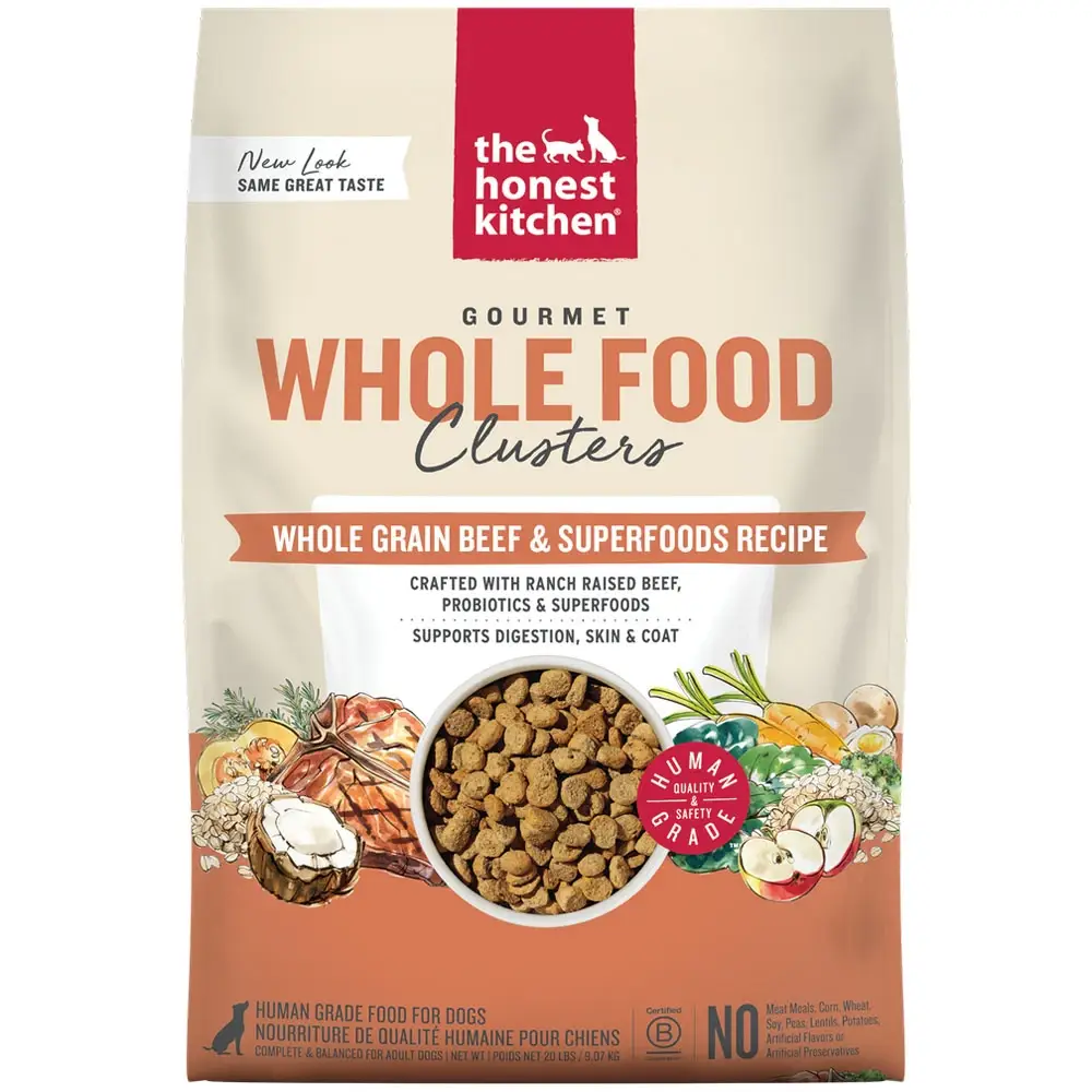 The Honest Kitchen Clusters Whole Grain Beef & Oats Recipe