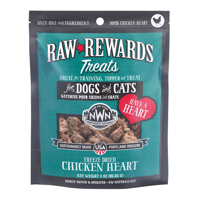 NWN Raw Rewards FD Ckn Heart 3oz