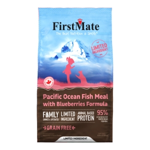FirstMate LID Grain-Free Pacific Ocean Fish Meal with Blueberries Formula
