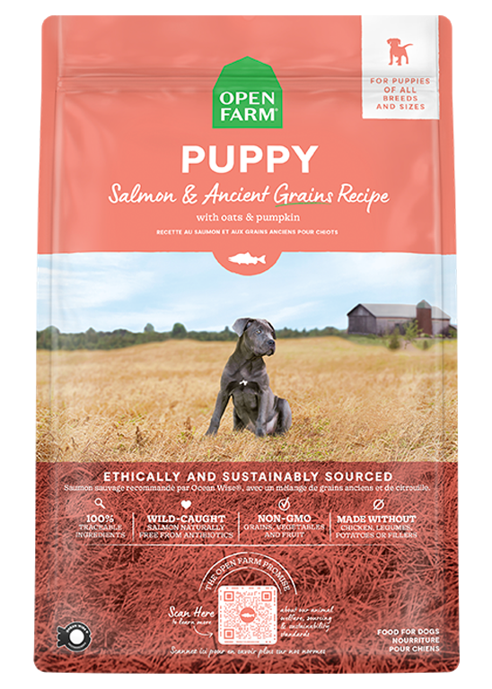 Open Farm Puppy Salmon & Ancient Grains 4lbs