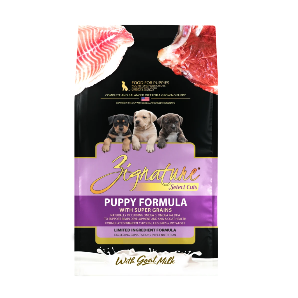 Zignature LID Select Cuts Puppy Formula With Super Grains