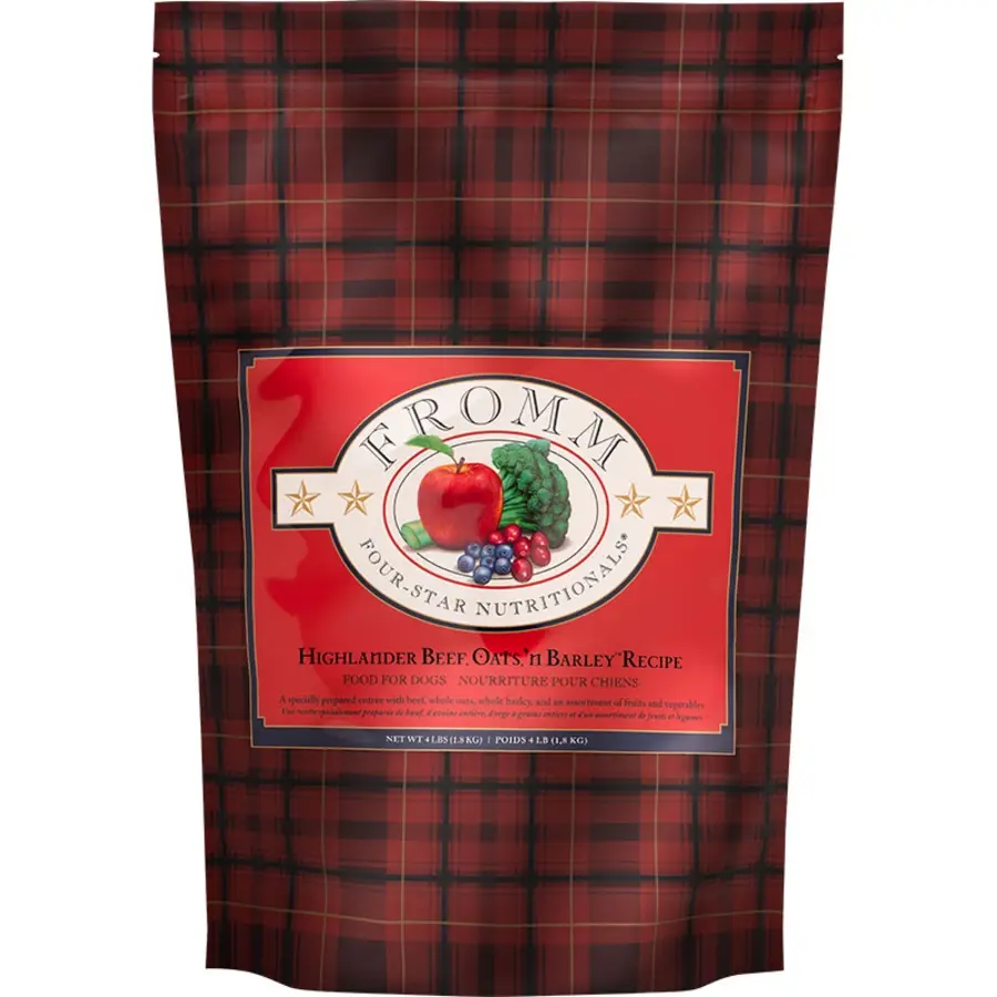 Fromm 4-Star Highlander Beef Recipe
