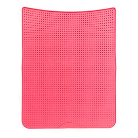 Messy Cat Litter Mat Red