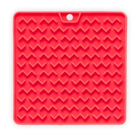 Messy Cats Red Feeding Mat
