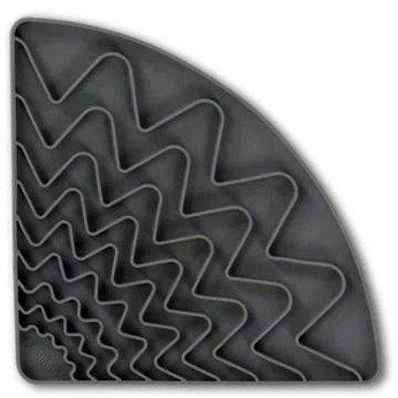 Messy Mutts Tri-Lick Mat Gray