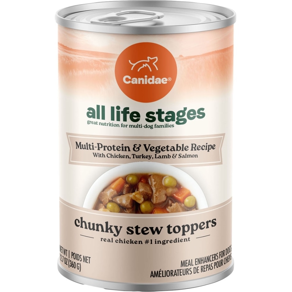 Canidae ALS Chunky Stew Toppers Multi-Protein & Vegetable Recipe 12.7oz