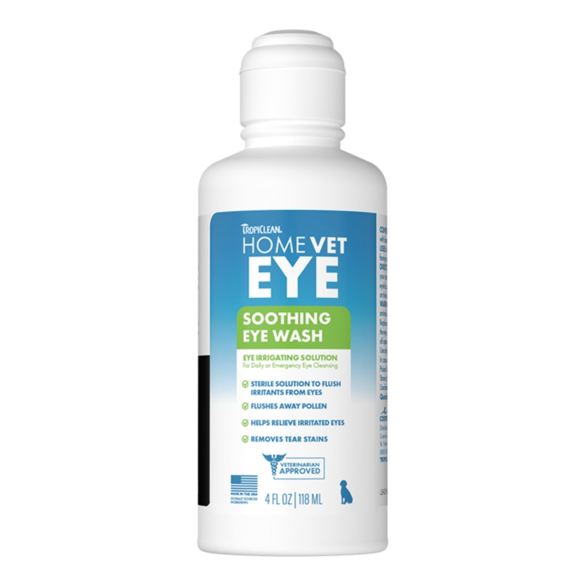 Tropiclean HV Eye Wash 4oz
