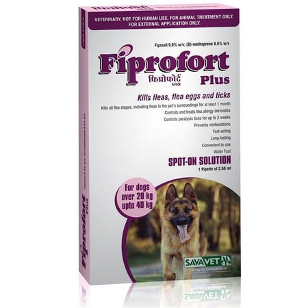 Tropiclean Flea Treatment MD 4pk