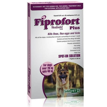 Tropiclean Flea Treatment LG 4pk