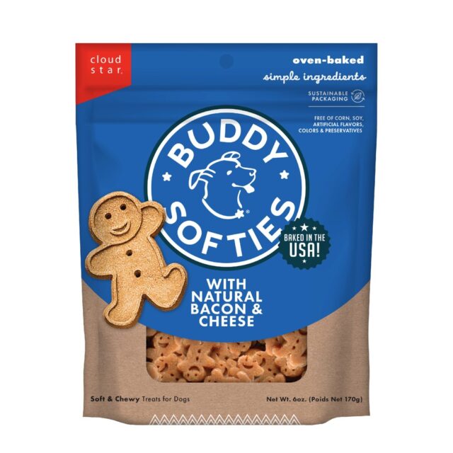 Buddy Softies GF Bacon&Cheese 6z