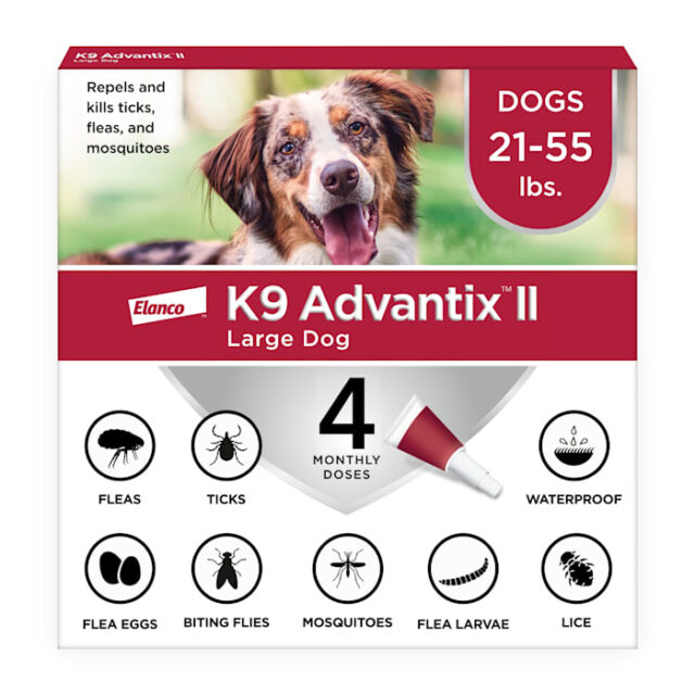K9 ADVANTIX II 21-55lbs 4pk