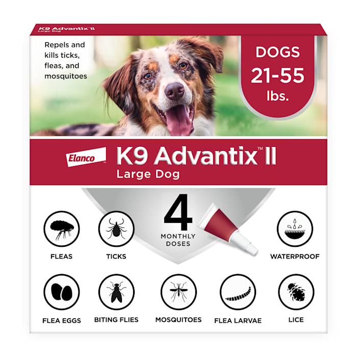 K9 ADVANTIX II 21-55lbs 4pk