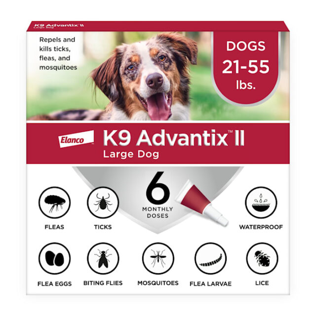 K9 ADVANTIX II 21-55lbs 6pk