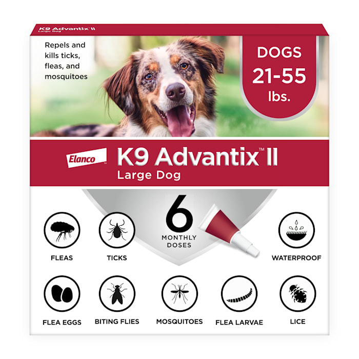 K9 ADVANTIX II 21-55lbs 6pk