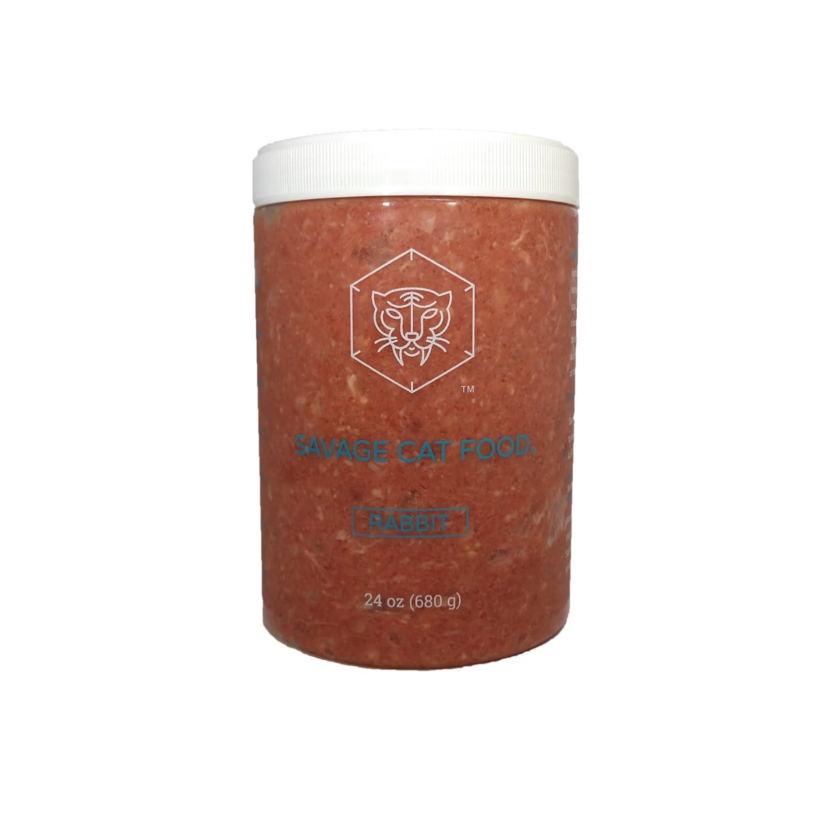 Savage Cat Rabbit&Lamb Tub 24oz