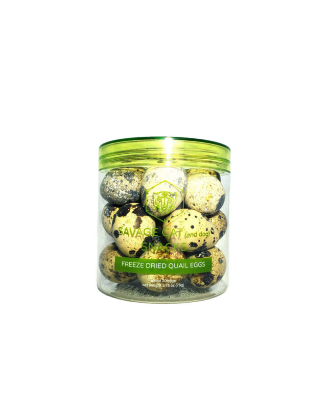 Savage Cat FD Quail Eggs 2oz