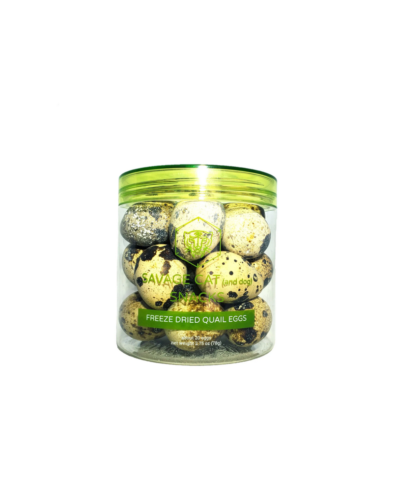 Savage Cat FD Quail Eggs 2oz