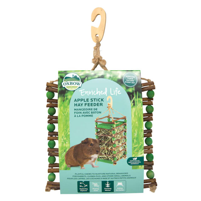Oxbow Apple Stick Hay Feeder