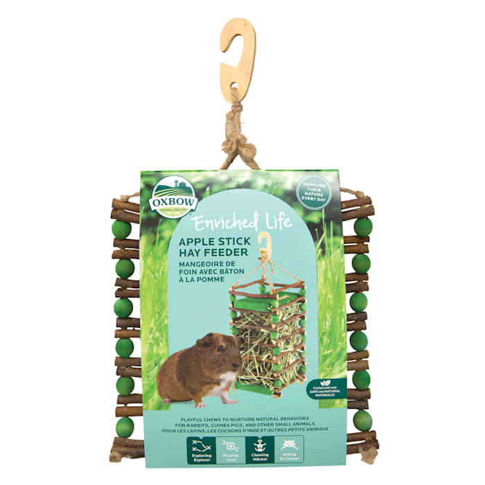 Oxbow Apple Stick Hay Feeder