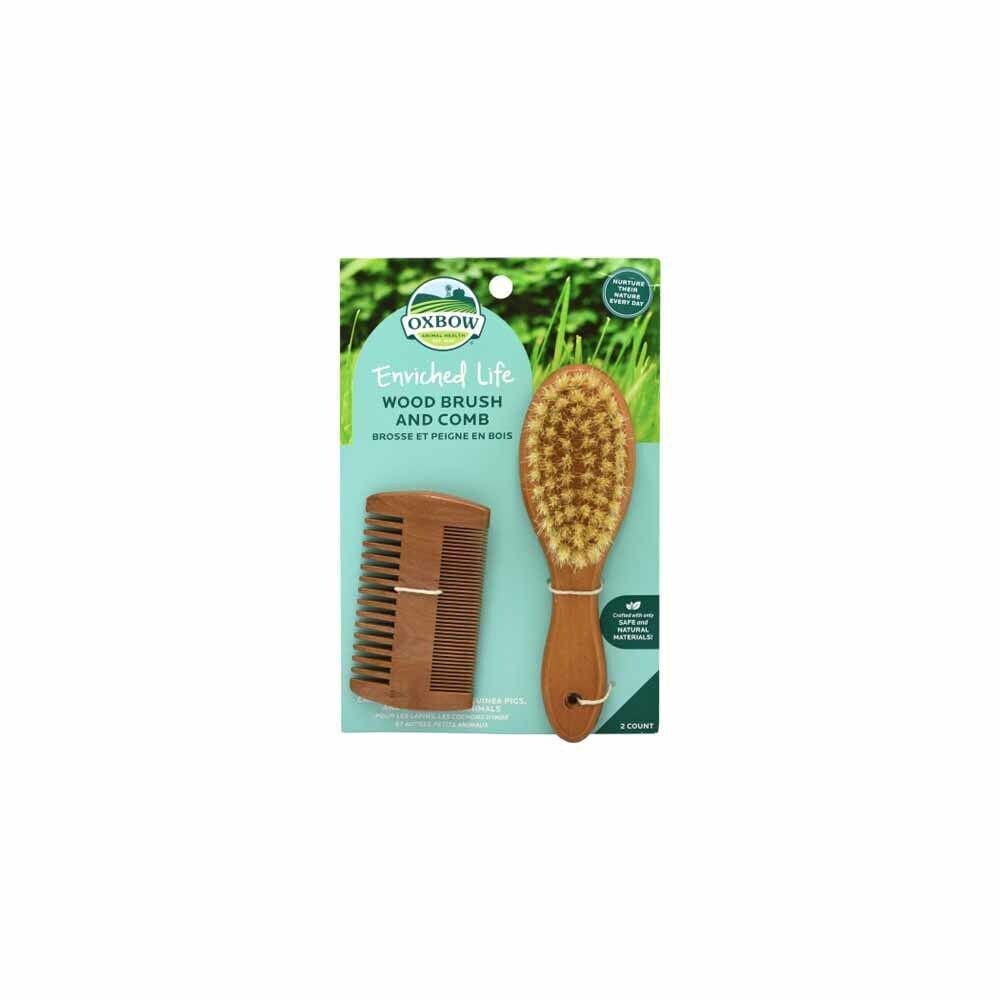 Oxbow Wooden Brush & Comb