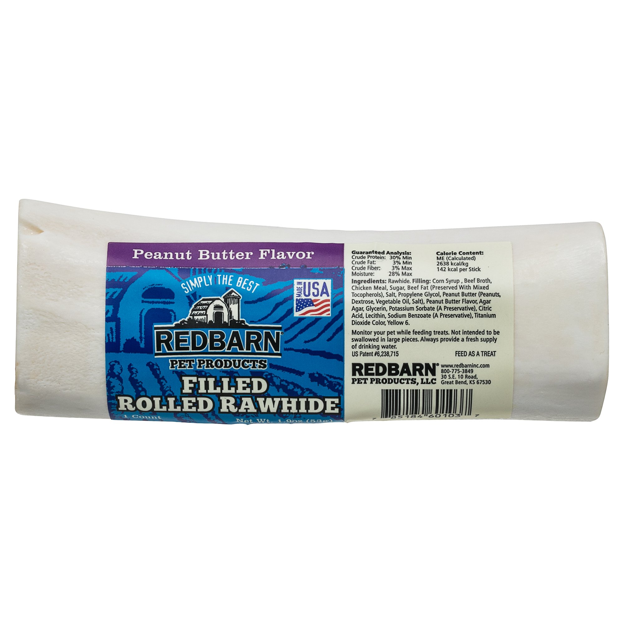 Redbarn PB Filled Bone Large