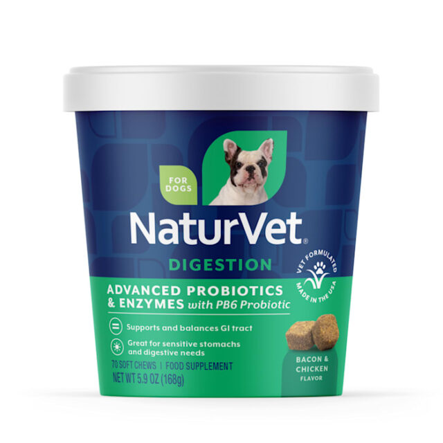 NaturVet Probiotics&Enzymes 70ct