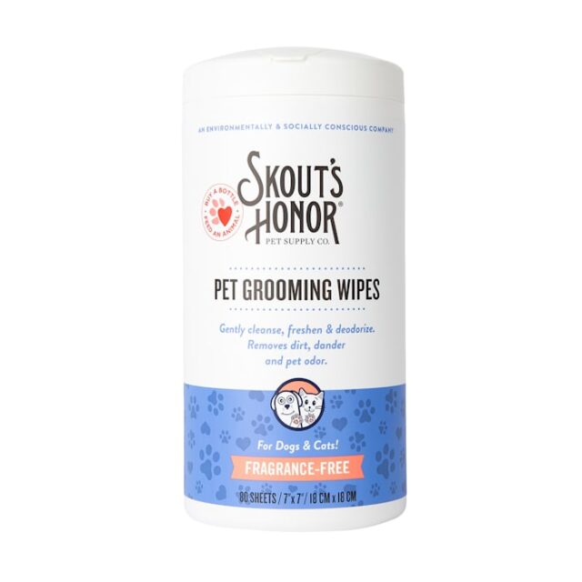 Skouts Honor Pet Grooming Wipes