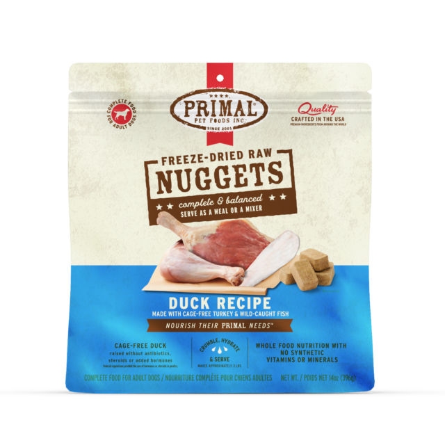 Primal FD Nuggets Duck 14oz