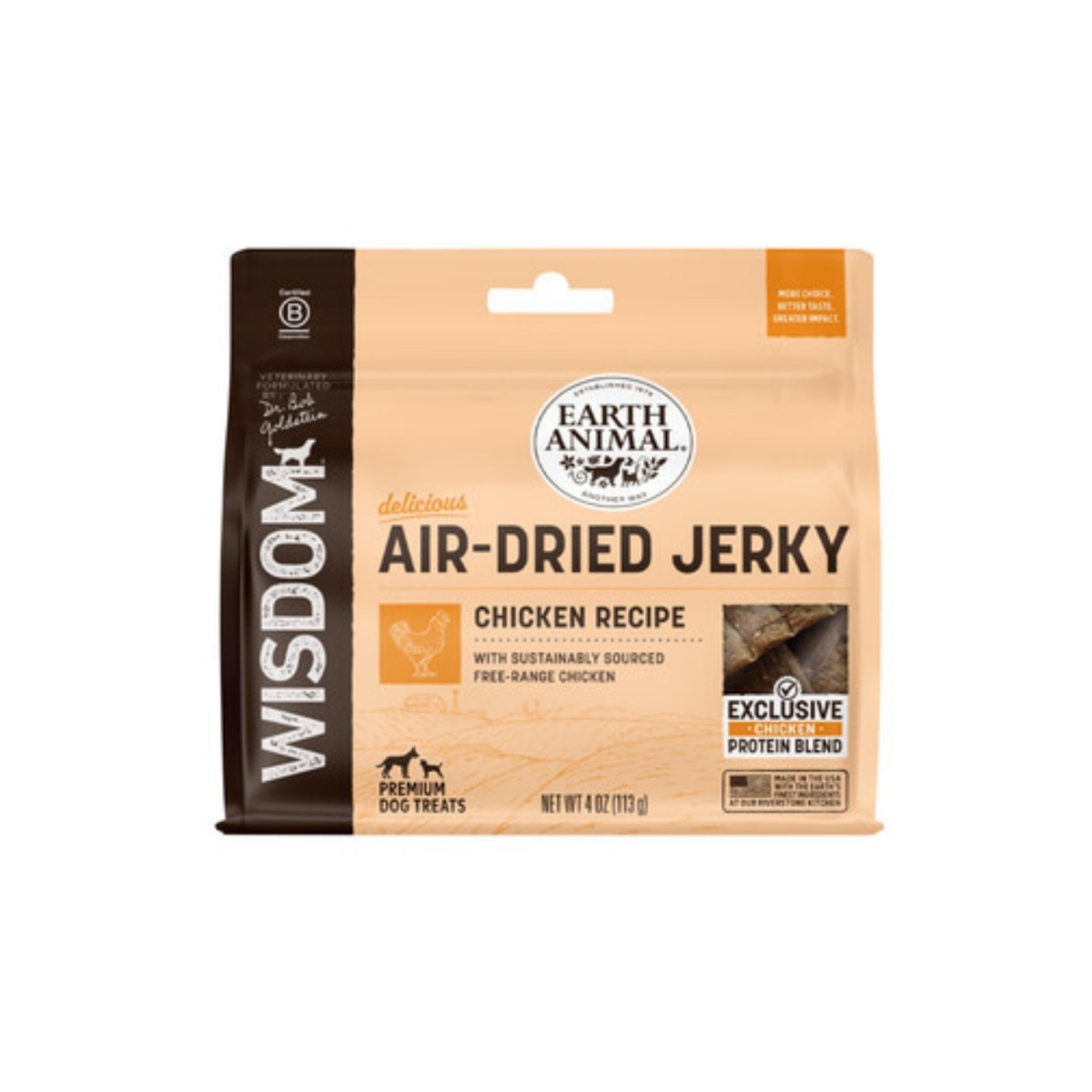 EA Wisdom Jerky Chicken 4oz