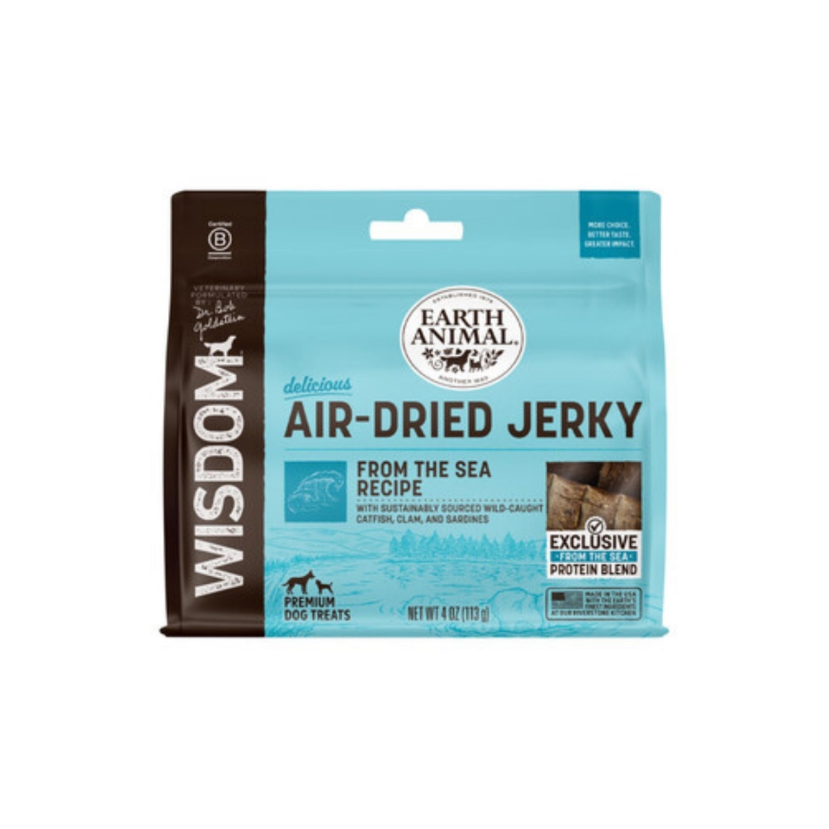EA Wisdom Jerky From the Sea 4oz