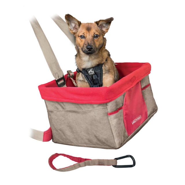 Kurgo Booster Seat Nutmeg/Red