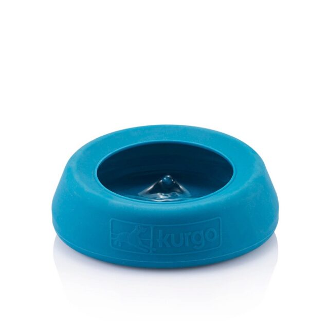 Kurgo Wander Bowl Blue 24oz