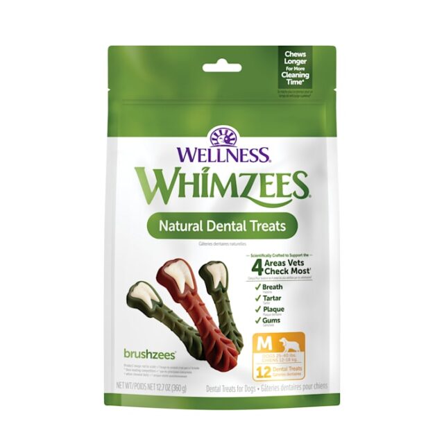 Whimzees Brushzees MD 12ct 12.7z
