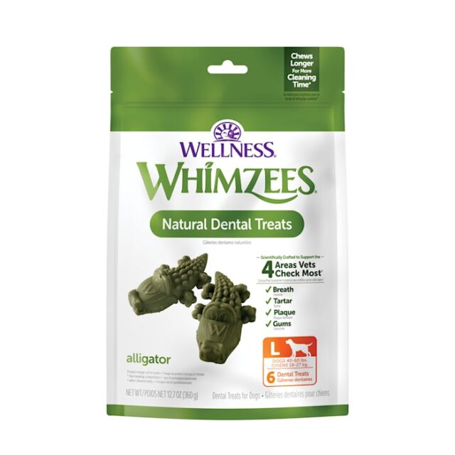 Whimzees Alligator LG 6ct 12.7oz