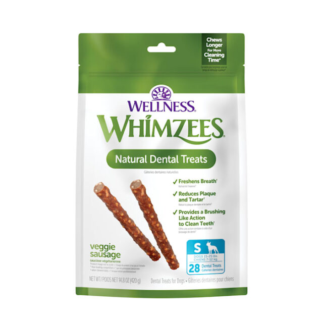 Whimzee Veg Sausage SM 14.8oz
