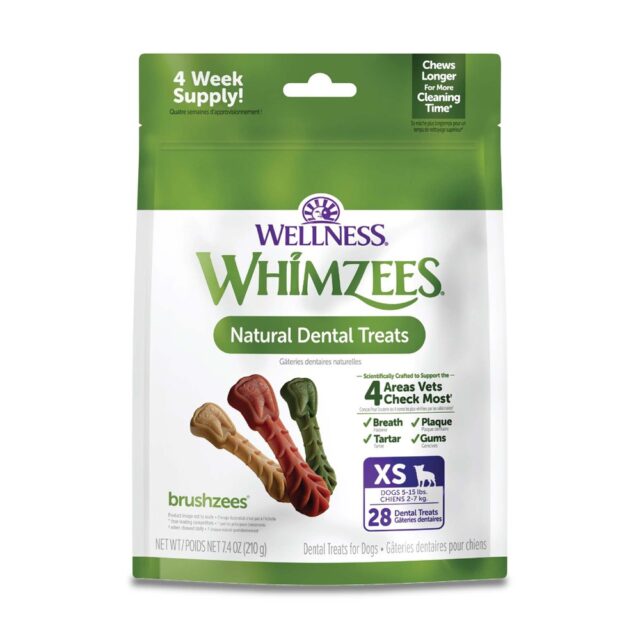 Whimzees Brushzees XS 28ct 7.4oz