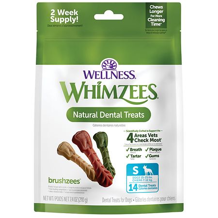 Whimzees Brushzees SM 14ct 7.4oz