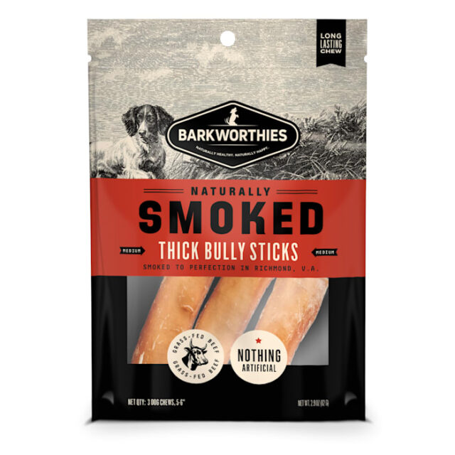 BW Smoked Bully Sticks MD 6" 3ct