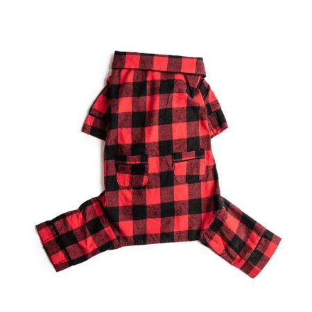 FabDog PJ Buffalo Plaid 28"