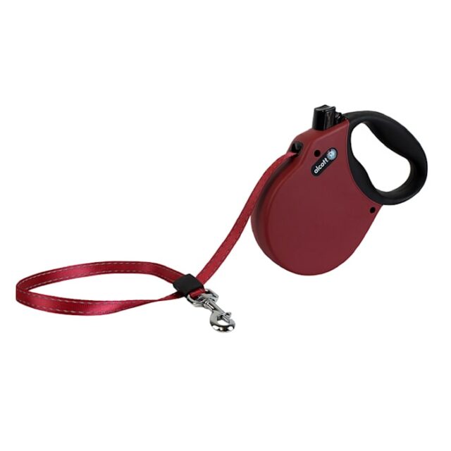 Alcott Retractable Leash Red MD